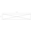 Fermostock 6611 - 3 floors - 1890x360x2135 mm (wxdxh)
