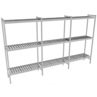 Fermostock 6611 - 3 floors - 2820x560x2135 mm (wxdxh)