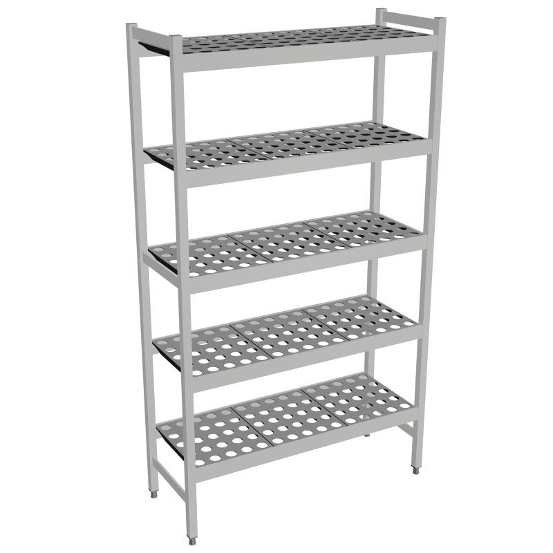 Fermostock 6611 - 5 etages - 960x360x1800 mm (bxdxh)