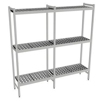 Fermostock 6611 - 3 floors - 1650x360x2135 mm (wxdxh)