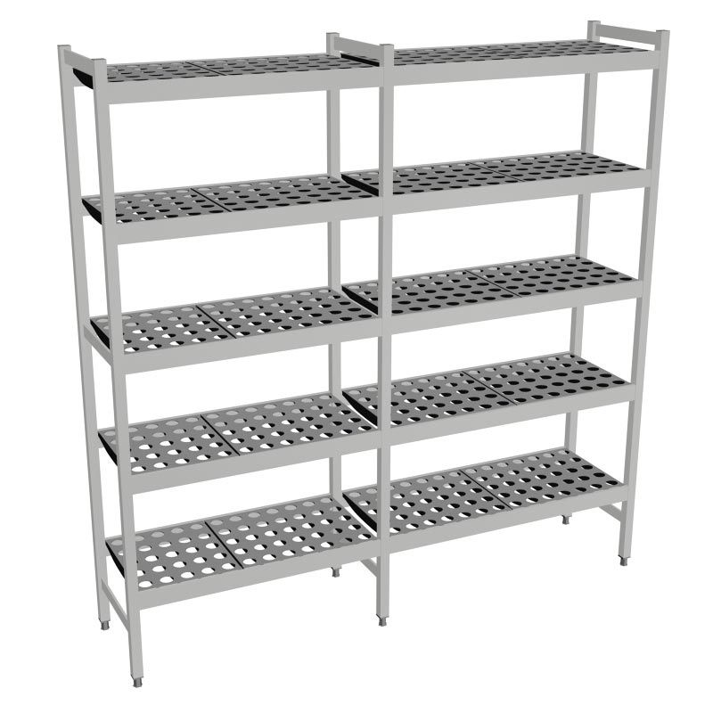 Fermostock 6611-5 piani - 1650x360x1685 mm (lxpxh)