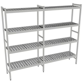 Fermostock 6611 - 4 pisos - 1950x360x2135 mm (WxDxH)