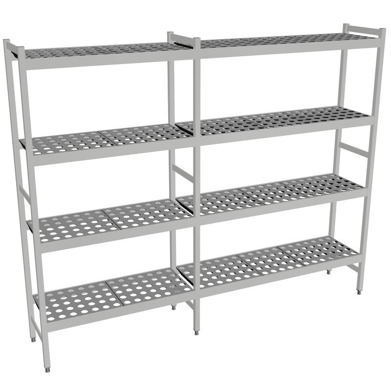 Fermostock 6611 - 4 Stockwerke - 2070x360x2135 mm (BxTxH)