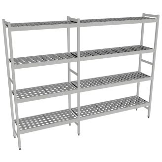 Fermostock 6611 - 4 floors - 2190x360x1685 mm (WxDxH)