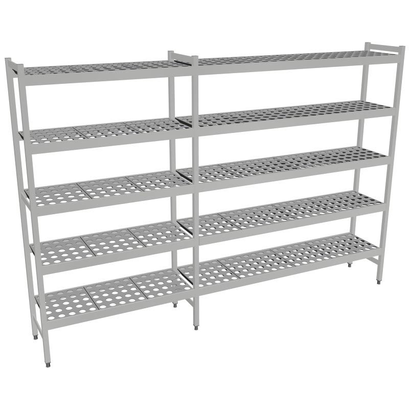 Fermostock 6611 - 5 Etagen - 2430 x 360 x 2135 mm (B x T x H)