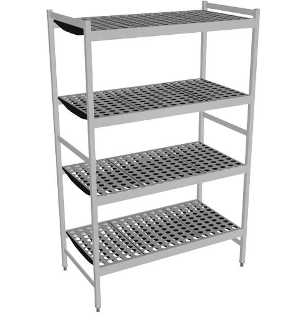 Fermostock 6611 - 4 étages - 1080x560x1685 mm (LxPxH)