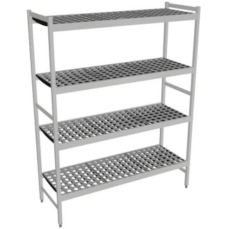 Fermostock 6611 - 4 etages - 1320x460x1800 mm (bxdxh)