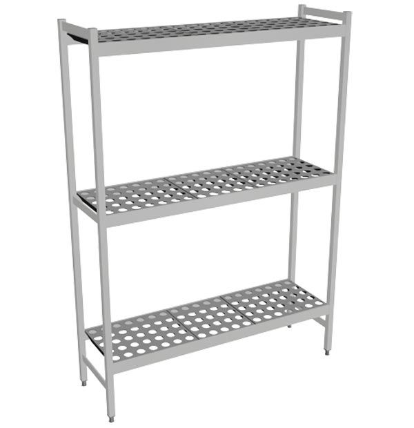Fermostock 6611-3 piani - 1320x460x2135 mm (lxpxh)