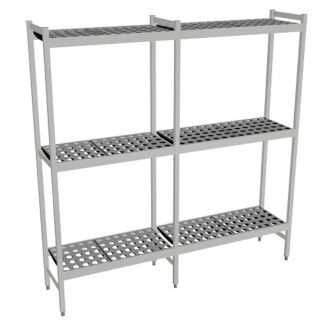 Fermostock 6611 - 3 floors - 1890x460x1685 mm (WxDxH)