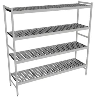 Fermostock 6611 - 4 etages - 1740x460x1800 mm (bxdxh)