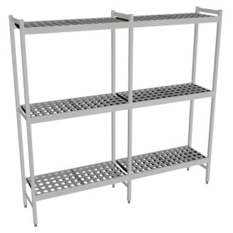 Fermostock 6611 - 3 floors - 2190x460x1685 mm (WxDxH)