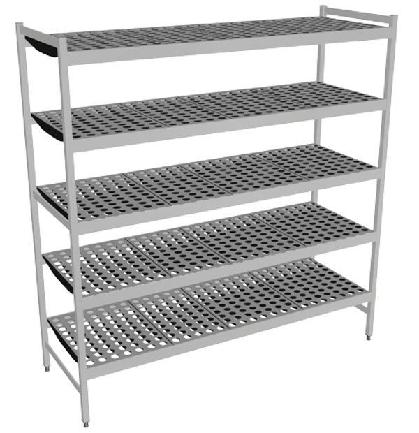 Fermostock 6611 - 5 etages - 1620x560x1800 mm (bxdxh)