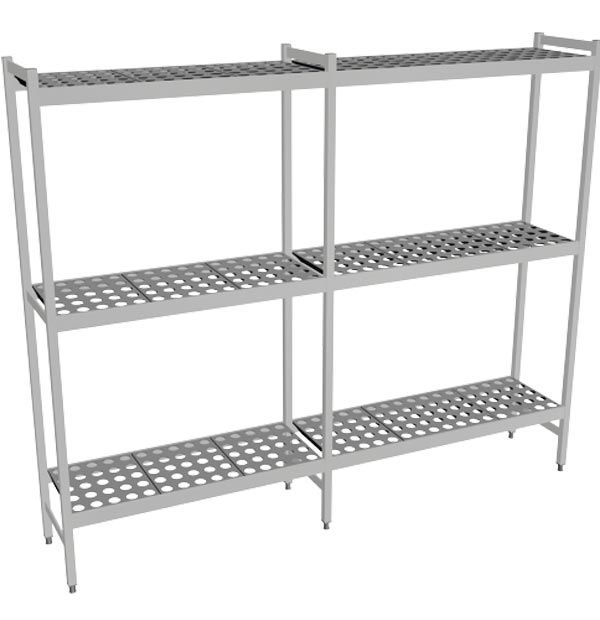 Fermostock 6611-3 piani - 2010x460x2135 mm (lxpxh)