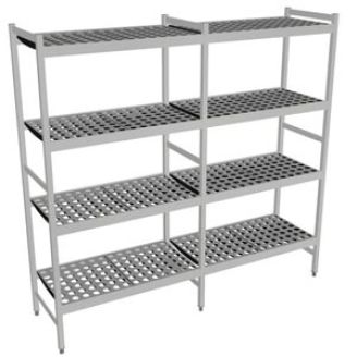 Fermostock 6611 - 4 pisos - 1770x460x2135 mm (ancho x alto x alto)