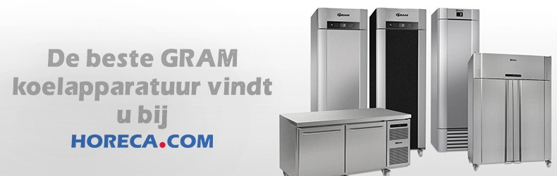De beste GRAM koelapparatuur vindt u bij HORECA.COM