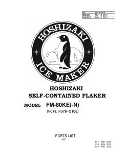 Parts list