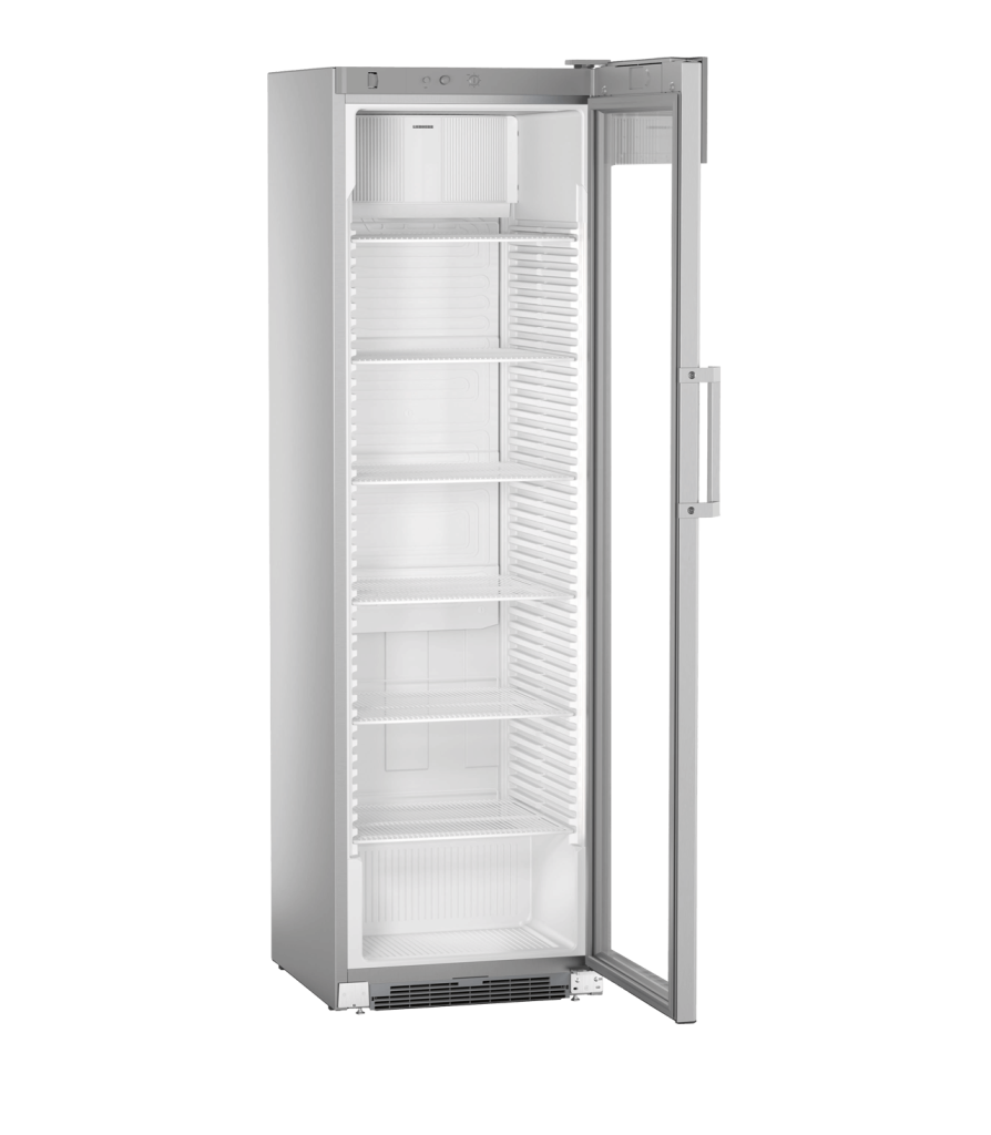 Refrigerador expositor Liebherr con puerta de cristal aislante FKDv 4513