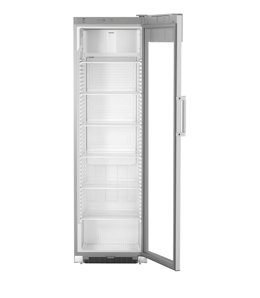 Refrigerador expositor Liebherr con puerta de cristal aislante FKDv 4513