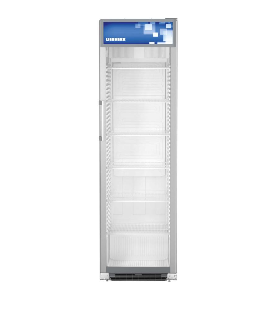 Refrigerador expositor Liebherr con puerta de cristal aislante FKDv 4513